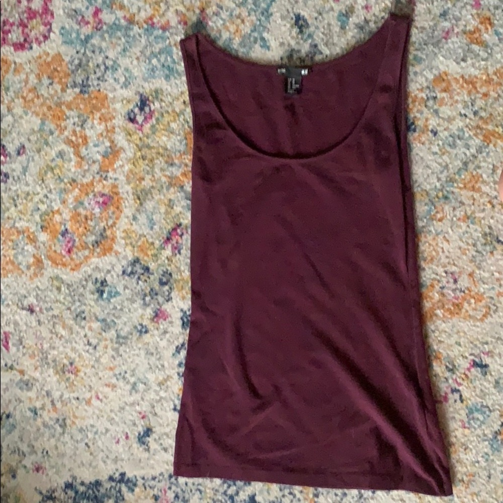 Plum tank top